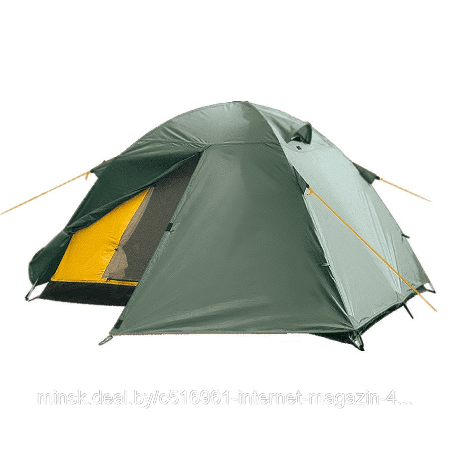 Палатка BTrace Malm 2+ (Зеленый/Бежевый) - фото 1 - id-p193649523