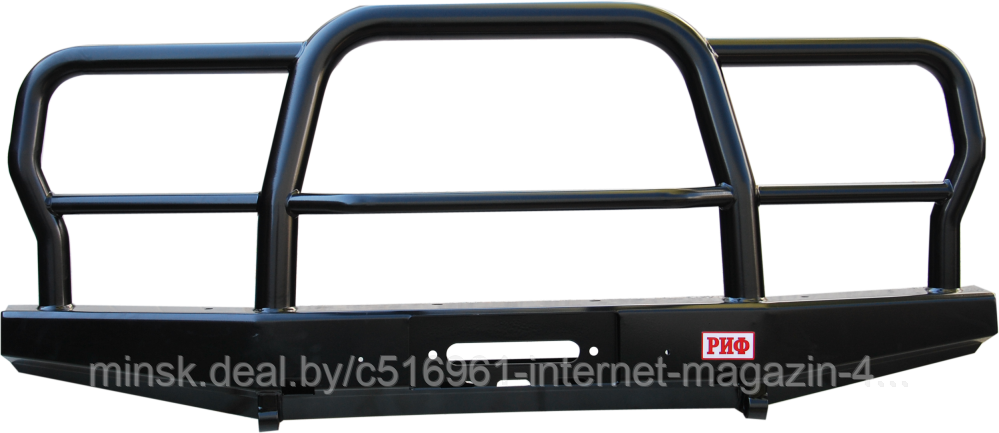 Бампер РИФ силовой передний УАЗ Хантер усиленный с трубной защитной дугой. Артикул: RIF469-10603 - фото 1 - id-p140278465