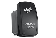 Переключатель автомобильный ВКЛ/ВЫКЛ, синий, OFF-ROAD LIGHTS