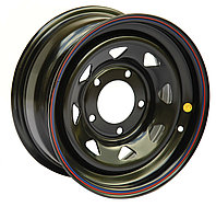 Диск колесный усиленный УАЗ ORW штампованный стальной черный 5x139,7 8x R17 d110 ET+15 (треуг. мелкий).