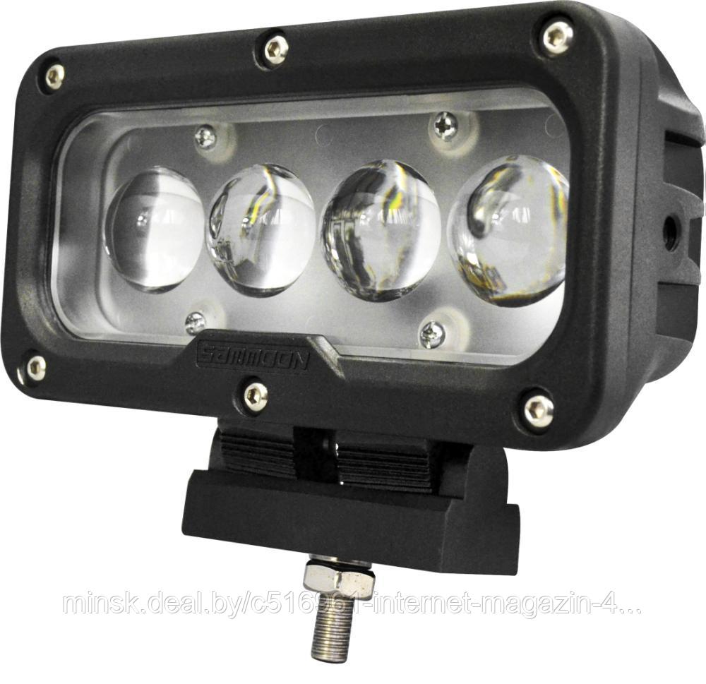 Фара дальнего света РИФ 168х68х117 мм 40W LED. Артикул:SM-6500P - фото 1 - id-p193653023