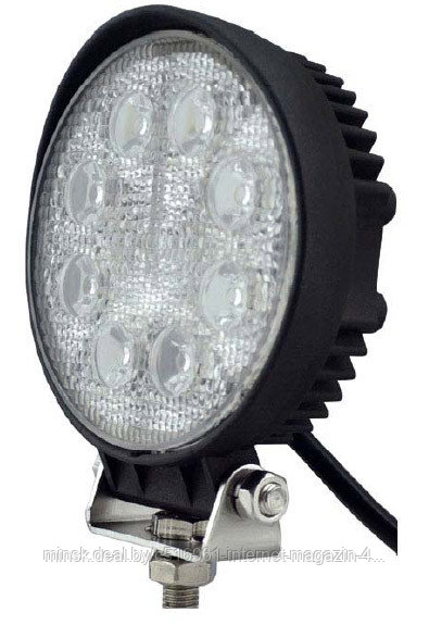 Фара дальнего света РИФ 116 мм 24W LED. Артикул:SM-913P - фото 1 - id-p193653025