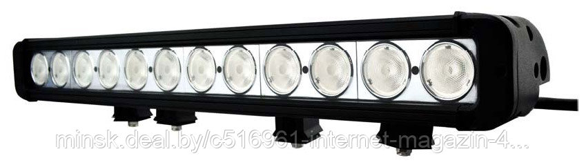 Фара дальнего света РИФ 524 мм 120W LED. Артикул:SM-954P - фото 1 - id-p193653062