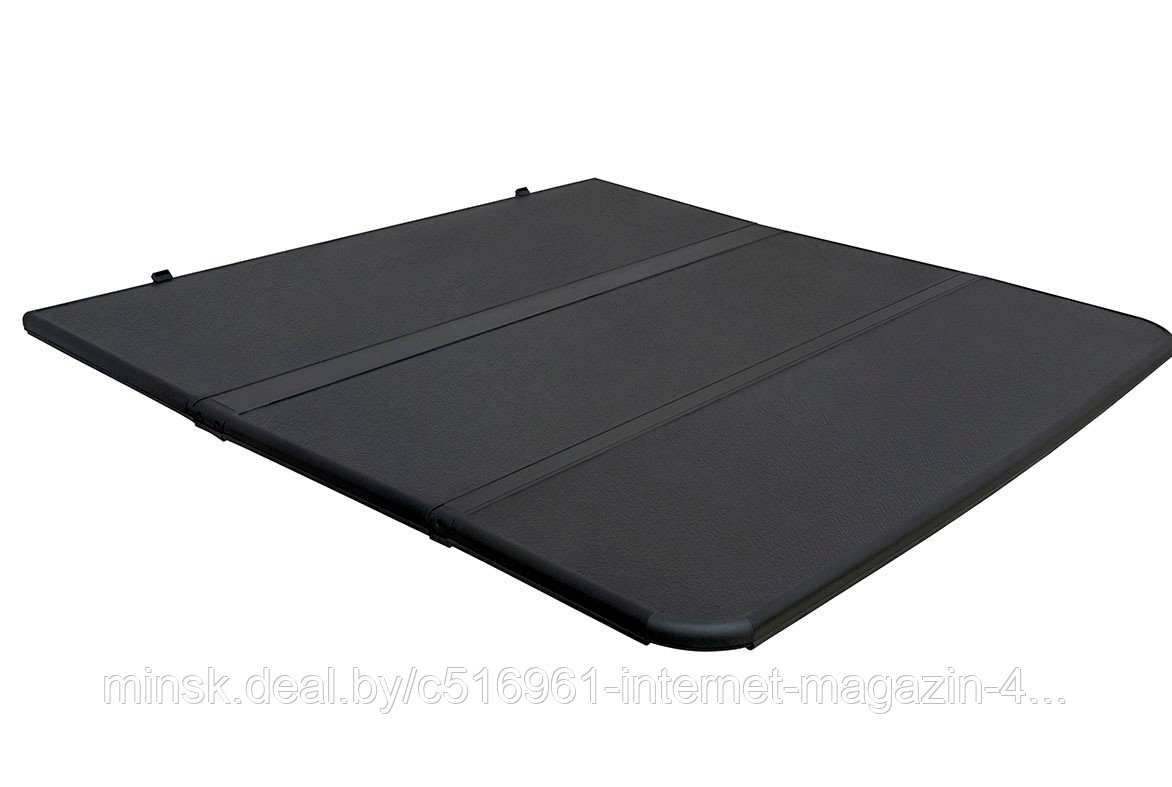Крышка кузова ISUZU D-MAX 2013+, трёхсекционная, алюминиевая, черная. Артикул PT-H316 - фото 1 - id-p193650124