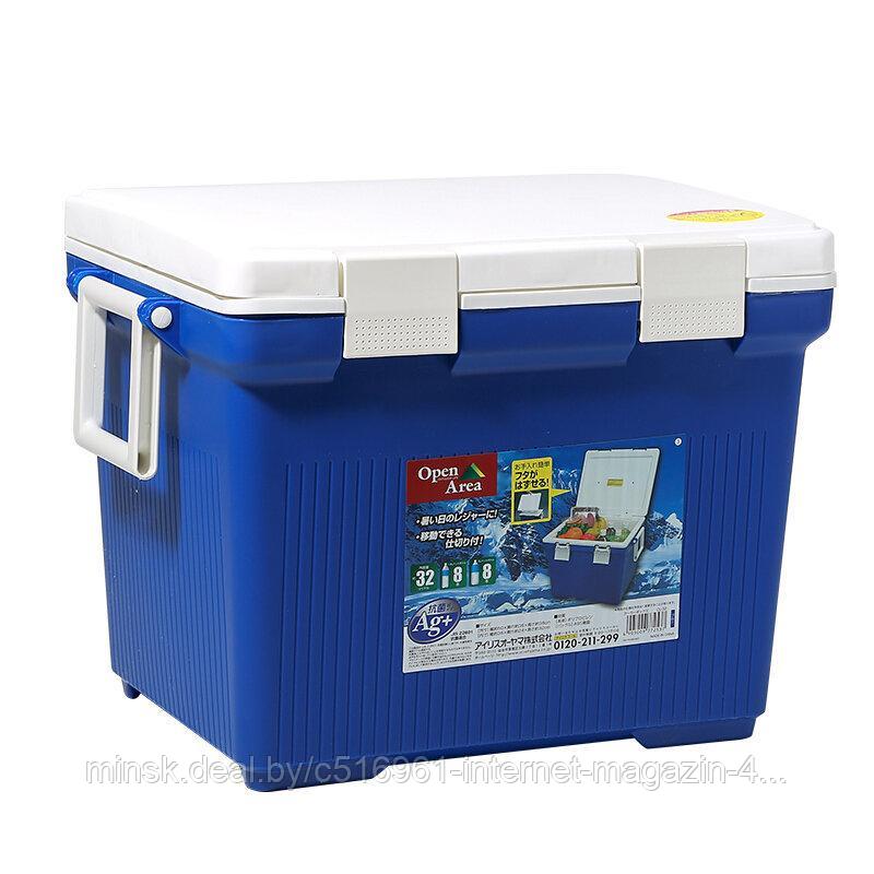 Термобокс IRIS Cooler Box CL-32, 32 литра синий/белый. Артикул CL32 - фото 1 - id-p193650239