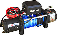 Лебедка электрическая автомобильная 12V Runva 6000 lbs 2500 кг (синтетический трос). Артикул: EWX6000SR