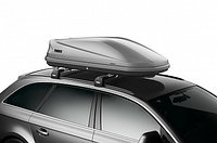 Бокс на крышу Thule Touring M (200), 175x82x45 см, титановый, dual side, aeroskin, 400 л АРТ 634200