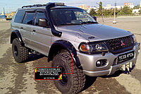 Расширители колесных арок Mitsubishi Challenger (Japan) 1997-2008. Артикул: RM-060100