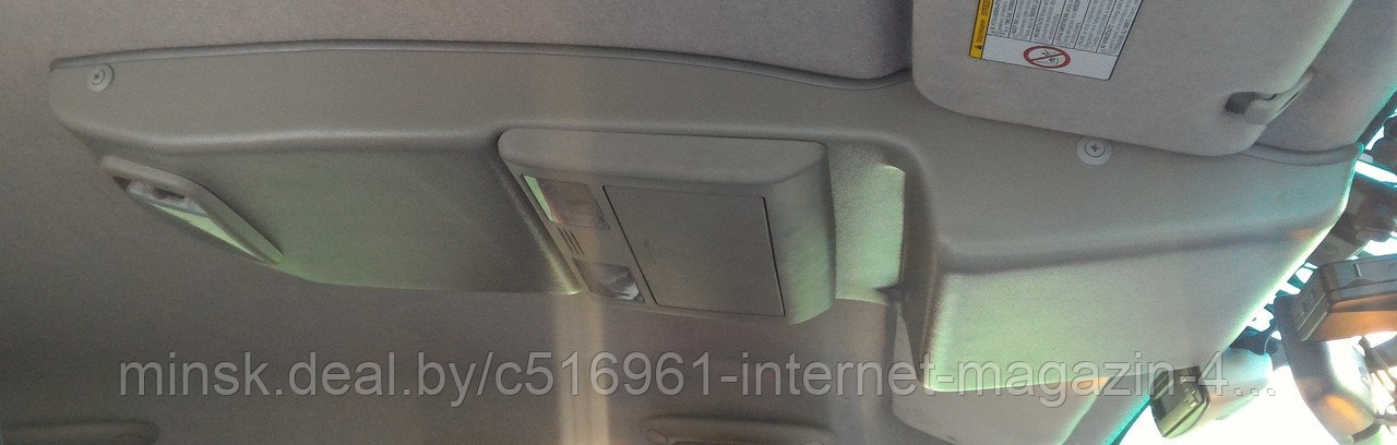 Консоль потолочная для установки р/c Toyota Hilux 2005-2014, без выреза под р/c, серая.Артикул:292 - фото 1 - id-p193651981