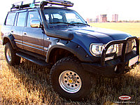 Расширители колёсных арок Toyota Land Cruiser 80 (130 мм) TLC-82