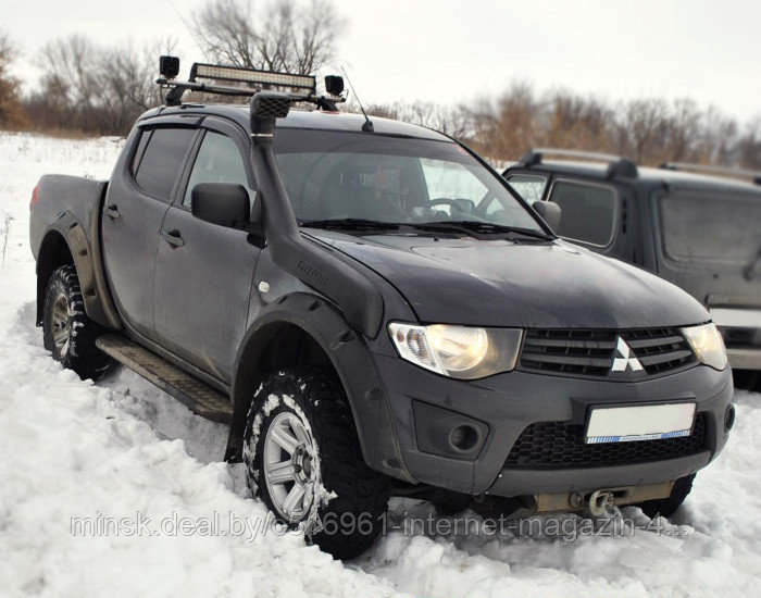 Расширители колёсных арок Mitsubishi L200 2005+. Артикул: ТКМ-200 - фото 1 - id-p193653521