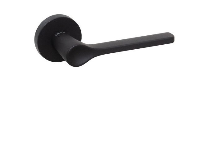 Ручки дверные CROMA IRUS MP24 (AL6 черный) - фото 1 - id-p193663150