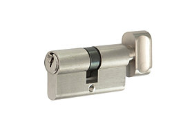Цилиндровый механизм C30X30KN SN матовый никель, арт.060020100 LOCKSTYLE (ЛОКСТАЙЛ),  материал- латунь