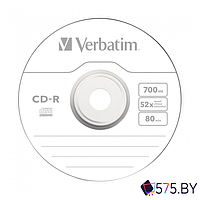 CD-R диск Verbatim 700Mb 52x 43411 (100 шт.)