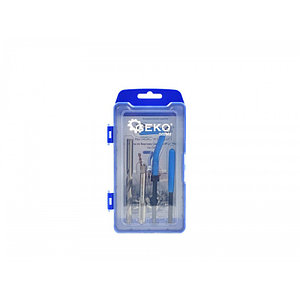 G02882 Набор для ремонта резьбы М8х1,25мм, HSS4341, 25 ремонтных вставок, в футляре, GEKO
