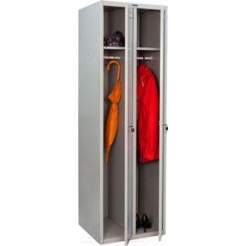 Шкаф для одежды в раздевалку металлический Практик ШГР-ЛС-21.