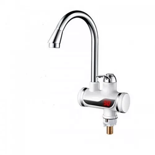 Проточный водонагреватель Instant Electric Heating Water Faucet с дисплеем - фото 1 - id-p193677538