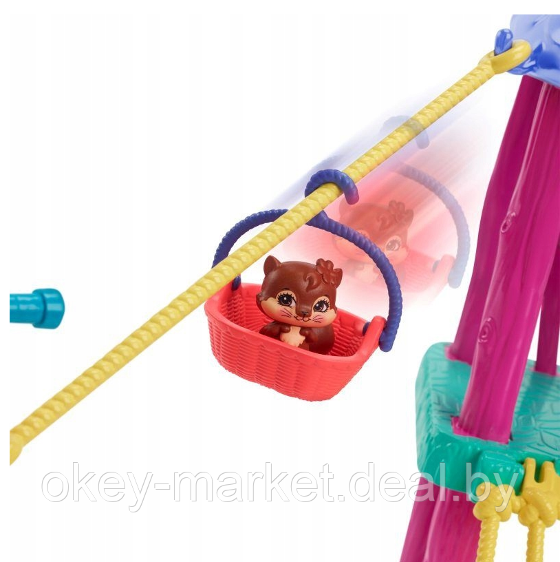 Игровой набор Mattel Enchantimals Детская площадка с сестренками-белками - фото 4 - id-p193682807