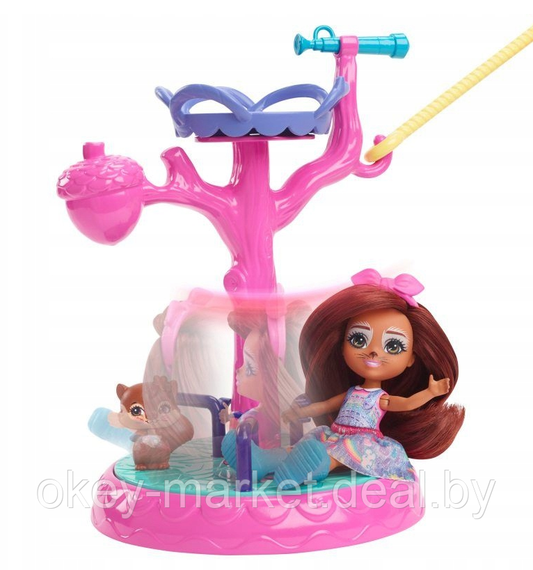 Игровой набор Mattel Enchantimals Детская площадка с сестренками-белками - фото 6 - id-p193682807