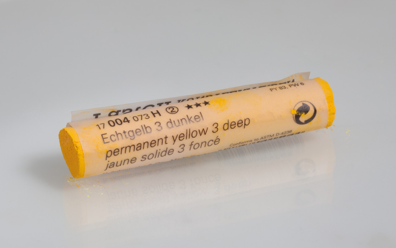Пастель сухая мягкая Schmincke, цвет H, permanent yellow 3 deep - фото 1 - id-p193688698