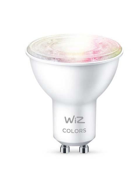 Умная лампочка Wiz GU10 4.7W 220-240V 2700K 345Lm Wi-Fi RGB+CCT 929002448402