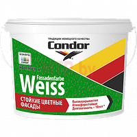 Краска фасадная водно-дисперсионная Condor Fassadenfarbe Weiss 15 кг