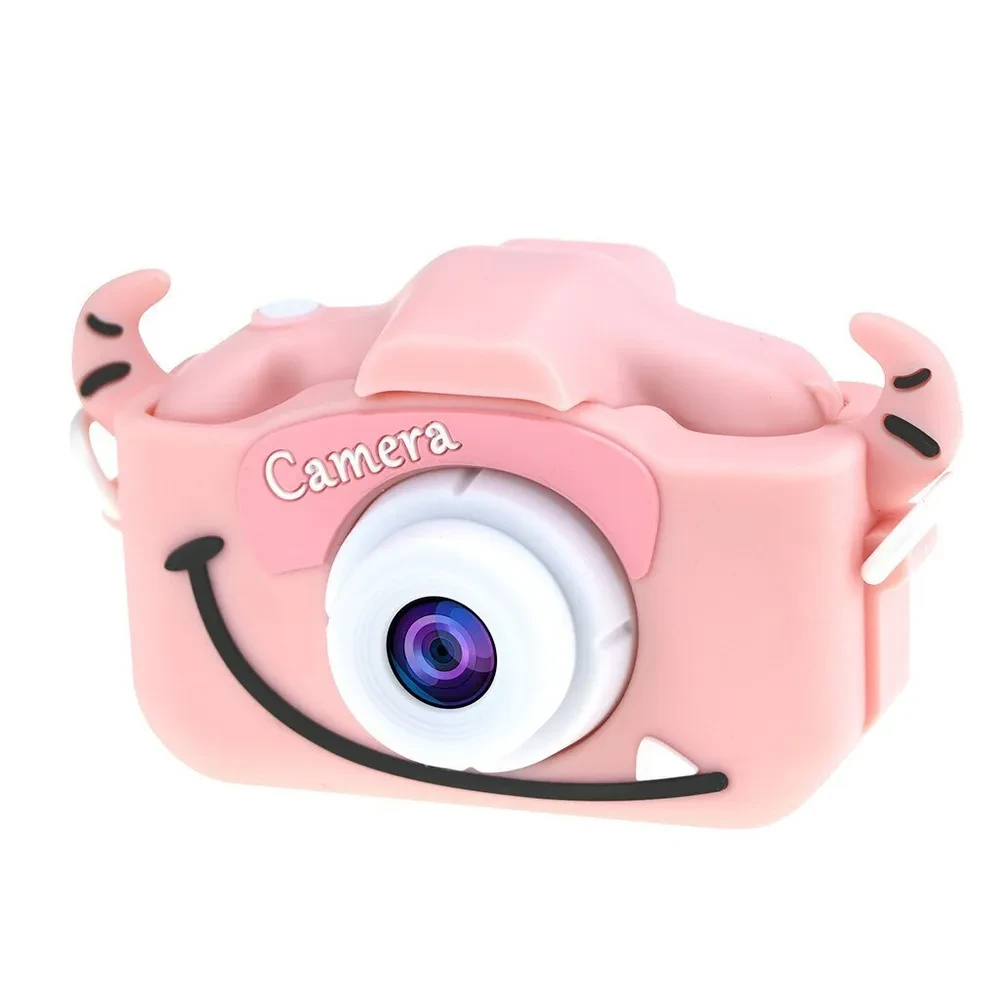 Детский фотоаппарат с селфи камерой Монстрик, Fun Camera. Розовый - фото 4 - id-p193700622