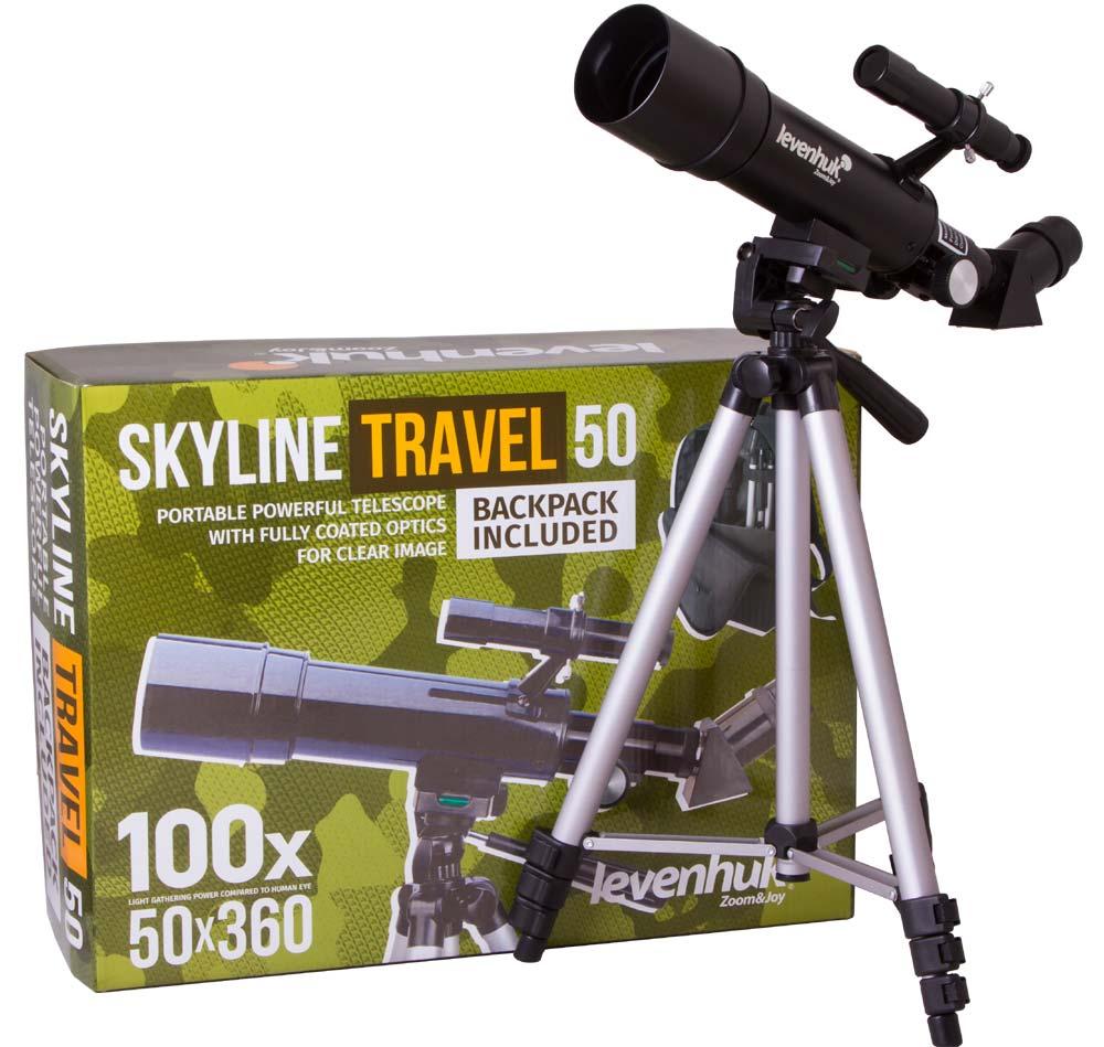 Телескоп Levenhuk Skyline Travel 50 - фото 2 - id-p106003939