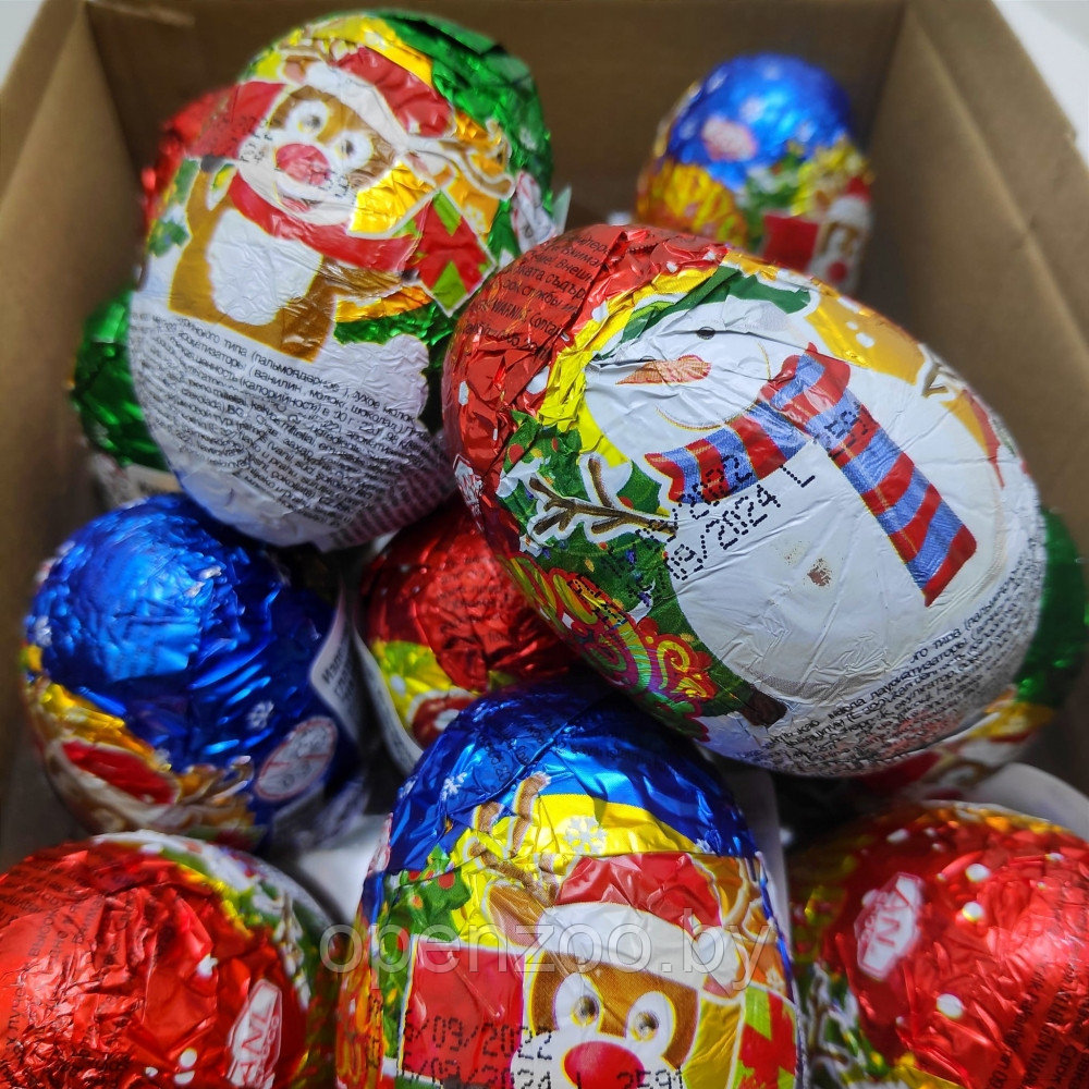 Шоколадное яйцо с игрушкой - сюрпризом Happy New Year, 25 гр. (Турция) - фото 4 - id-p193705619