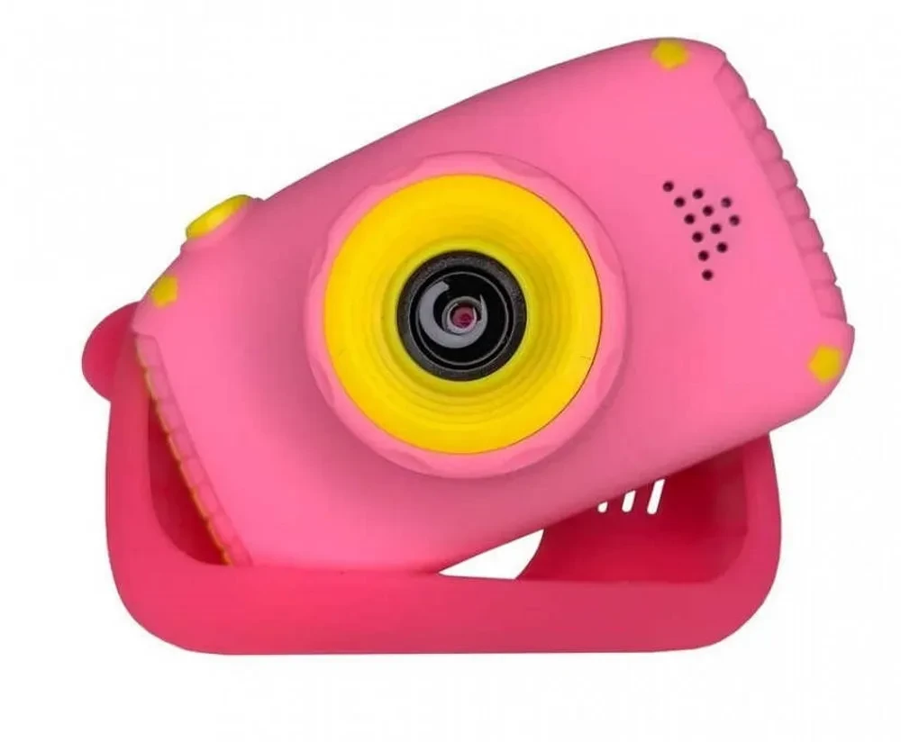 Детский цифровой фотоаппарат Мишка, Розовый - фото 3 - id-p193707419