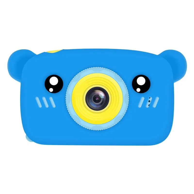 Детский цифровой фотоаппарат Мишка, Синий - фото 2 - id-p193707431