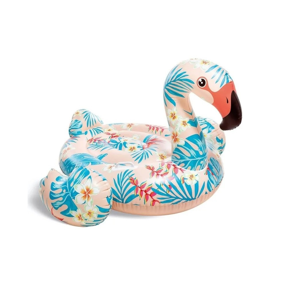 Надувная игрушка-плотик Intex Тропический фламинго 147х140х94 см 57559NP - фото 1 - id-p193707113
