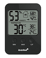 Термогигрометр Levenhuk Wezzer BASE L30, черный (Черный)
