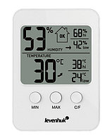 Термогигрометр Levenhuk Wezzer BASE L30, черный (Белый)