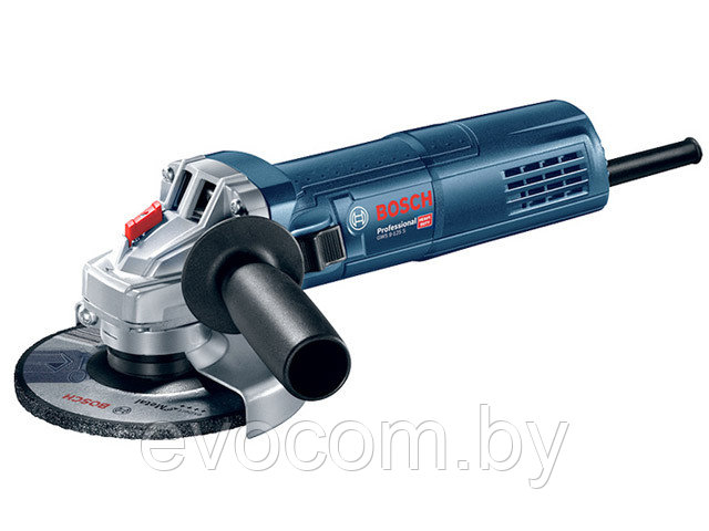 Одноручная углошлифмашина BOSCH GWS 9-125 S в кор. (900 Вт, диск 125х22 мм, регул. об.)