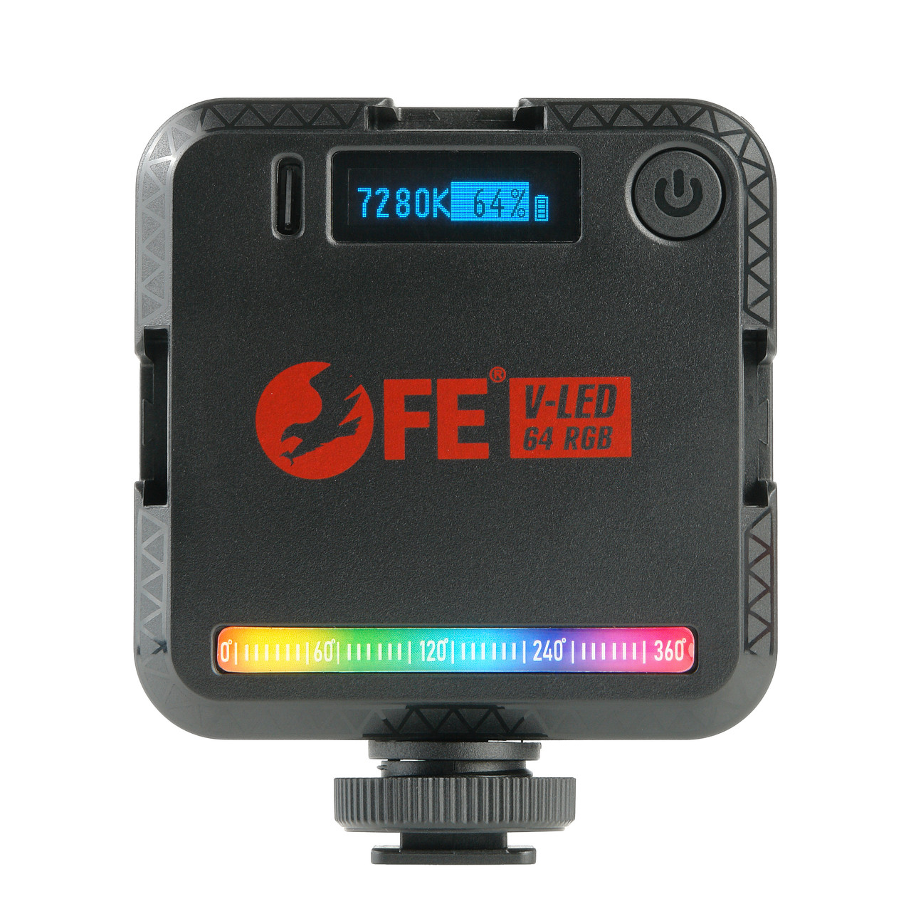 Осветитель Falcon Eyes V-LED 64 RGB накамерный светодиодный - фото 2 - id-p193705850