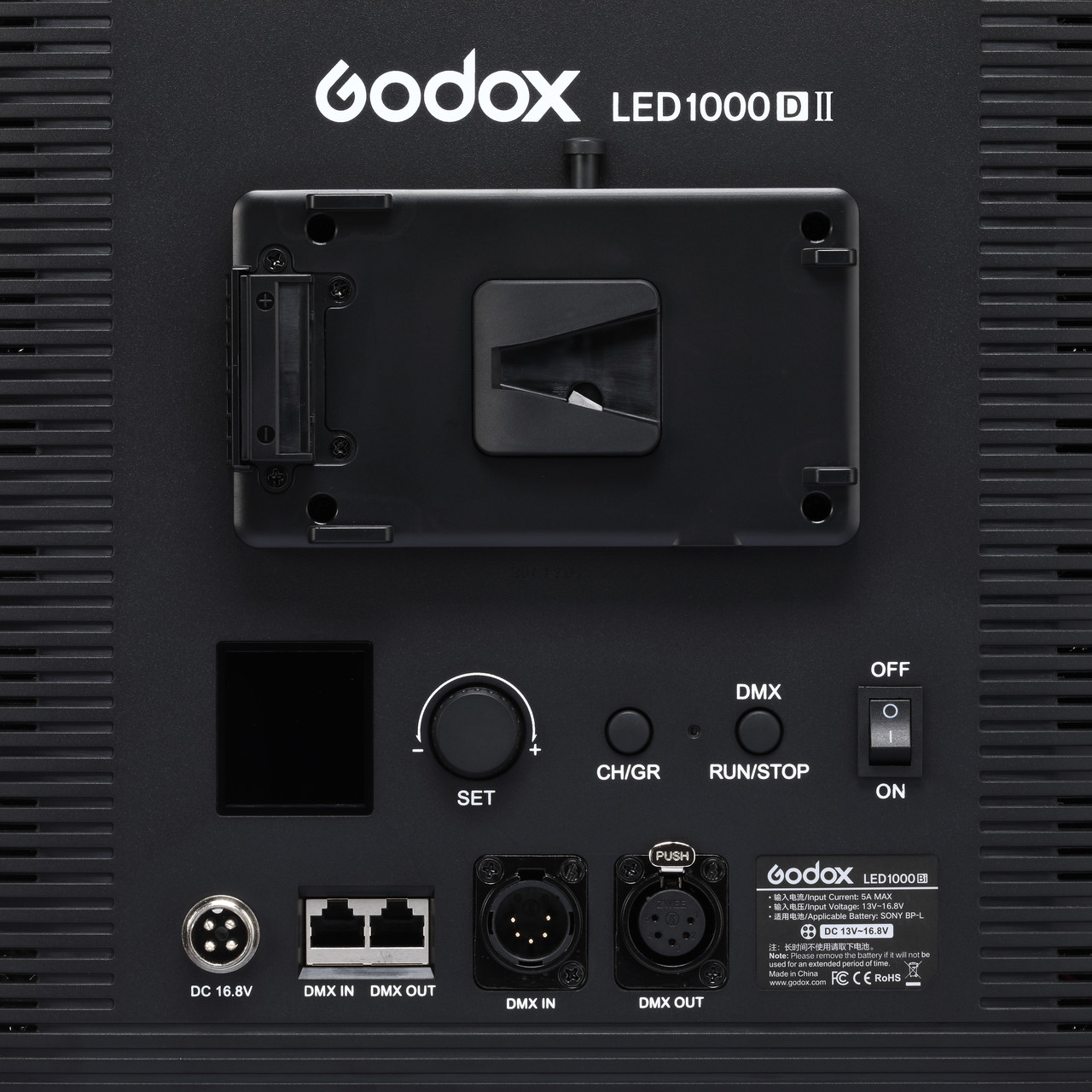 Осветитель светодиодный Godox LED1000D II студийный (без пульта) - фото 10 - id-p193705910