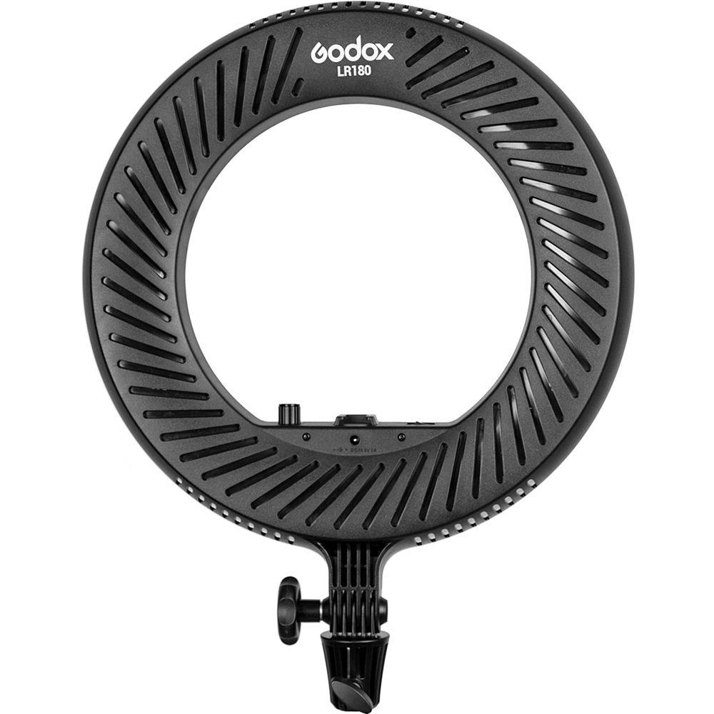Осветитель кольцевой Godox LR180 LED Black - фото 4 - id-p193705915