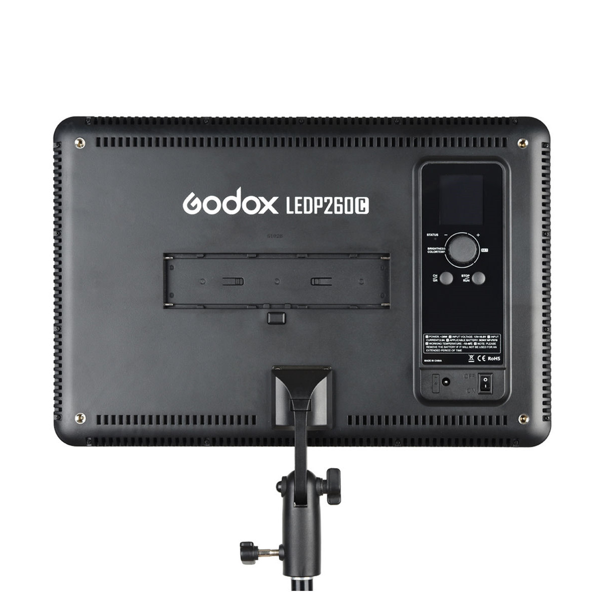 Осветитель светодиодный Godox LEDP260C накамерный (без пульта) - фото 3 - id-p193705961