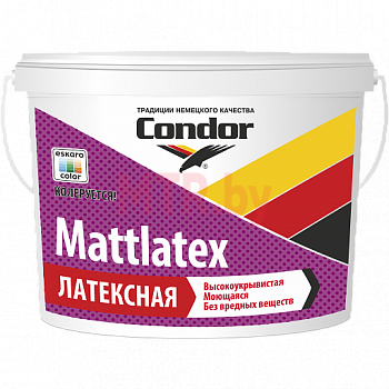 Краска интерьерная латексная Condor Mattlatex 3,75 кг