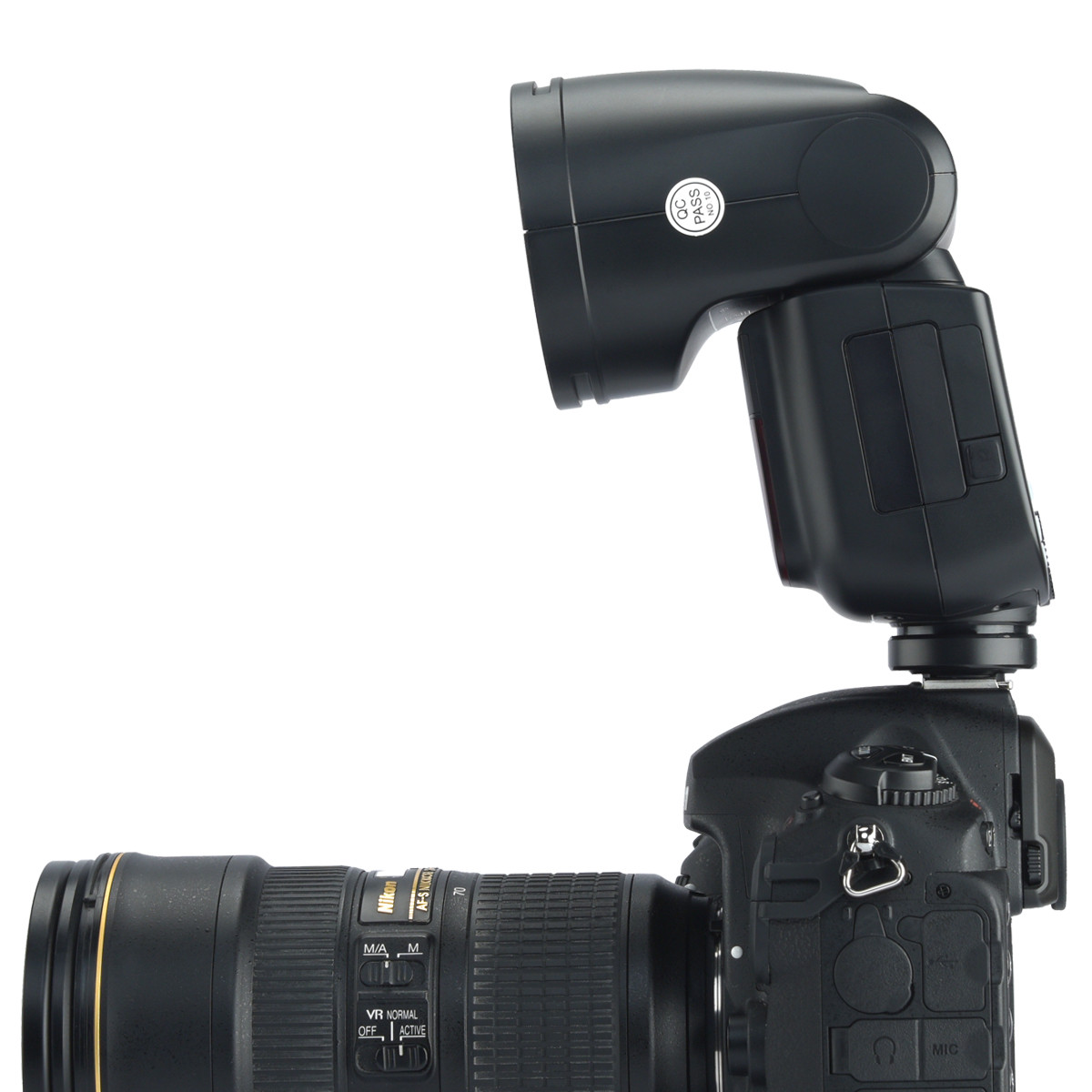 Вспышка накамерная Godox Ving V1N TTL с круглой головкой для Nikon - фото 9 - id-p193706094