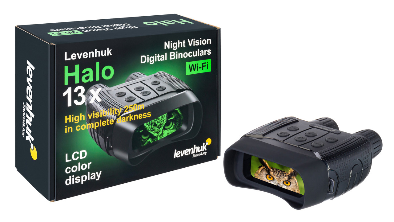 Бинокль цифровой ночного видения Levenhuk Halo 13X - фото 3 - id-p161501702