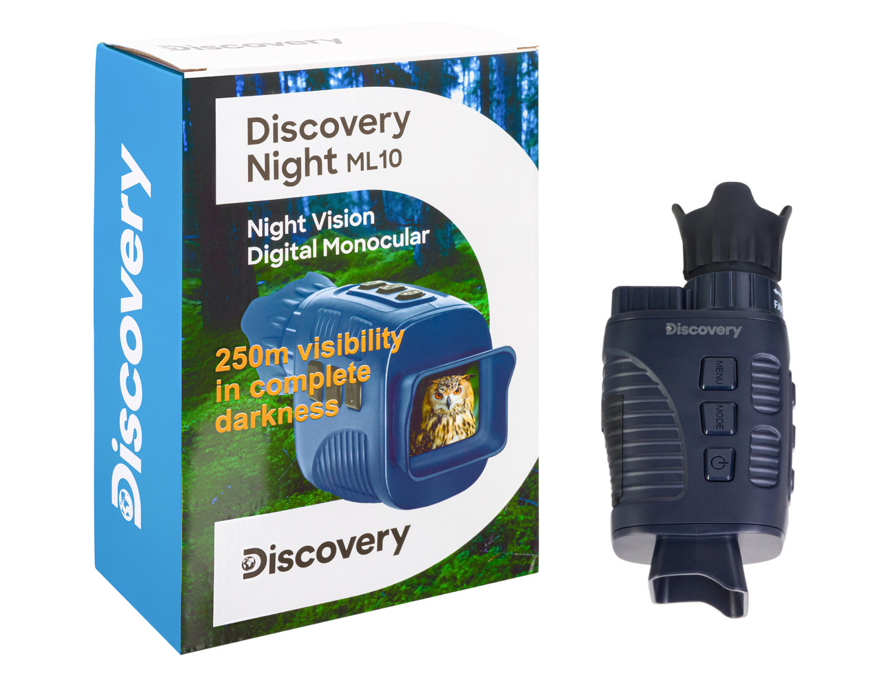 Монокуляр цифровой ночного видения Discovery Night ML10 со штативом - фото 3 - id-p168591443