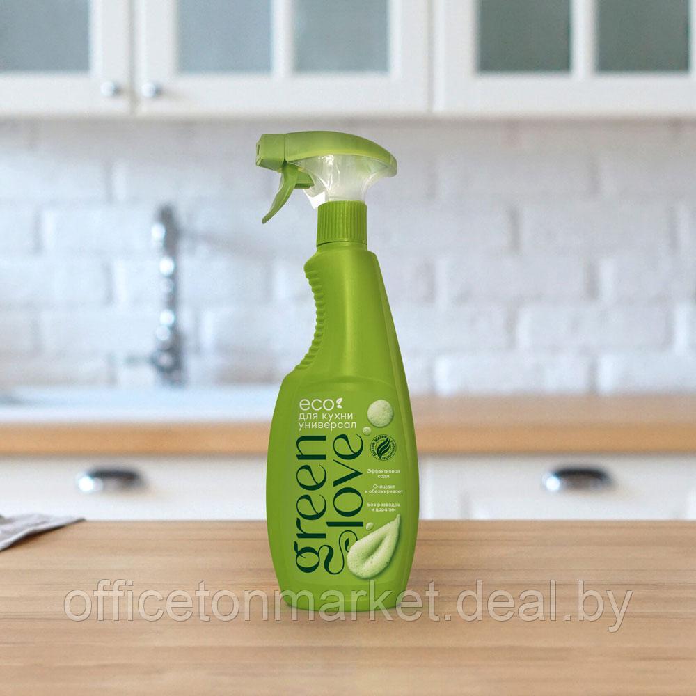 Средство чистящее универсальное "Green Love" с содой, 500 мл, экологичное, спрей - фото 2 - id-p180074552