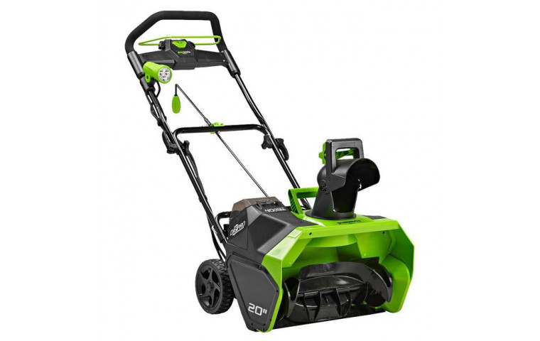 Аккумуляторная снегоуборочная машина GreenWorks DigiPro GD40ST 40 В G-MAX