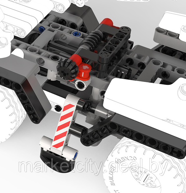 Конструктор Xiaomi Mitu Engineering Mixer GCJBJ01IQI - фото 5 - id-p193715173