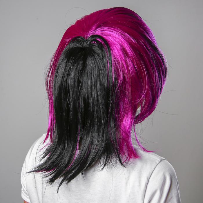 Карнавальный парик каре 2 цвета - фото 2 - id-p193722818