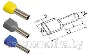 Наконечник-гильза НГИ2 1,5-8 (100шт) (UTE10-D2-4-100)