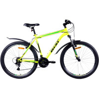 Велосипед AIST Quest 26 р.18 2022 (желтый/зеленый)