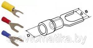 Наконечник НBИ5.5-4 вилка 4-6мм (100шт) (UNL10-006-6-4)